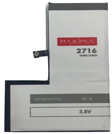 Battery for MAXXIMUS IPHONE X 2716
