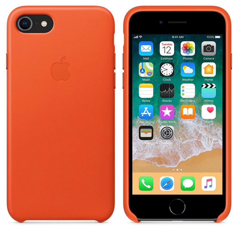 Aizmugurējais vāciņš Apple iPhone 7/8/SE2020/SE2022 Leather