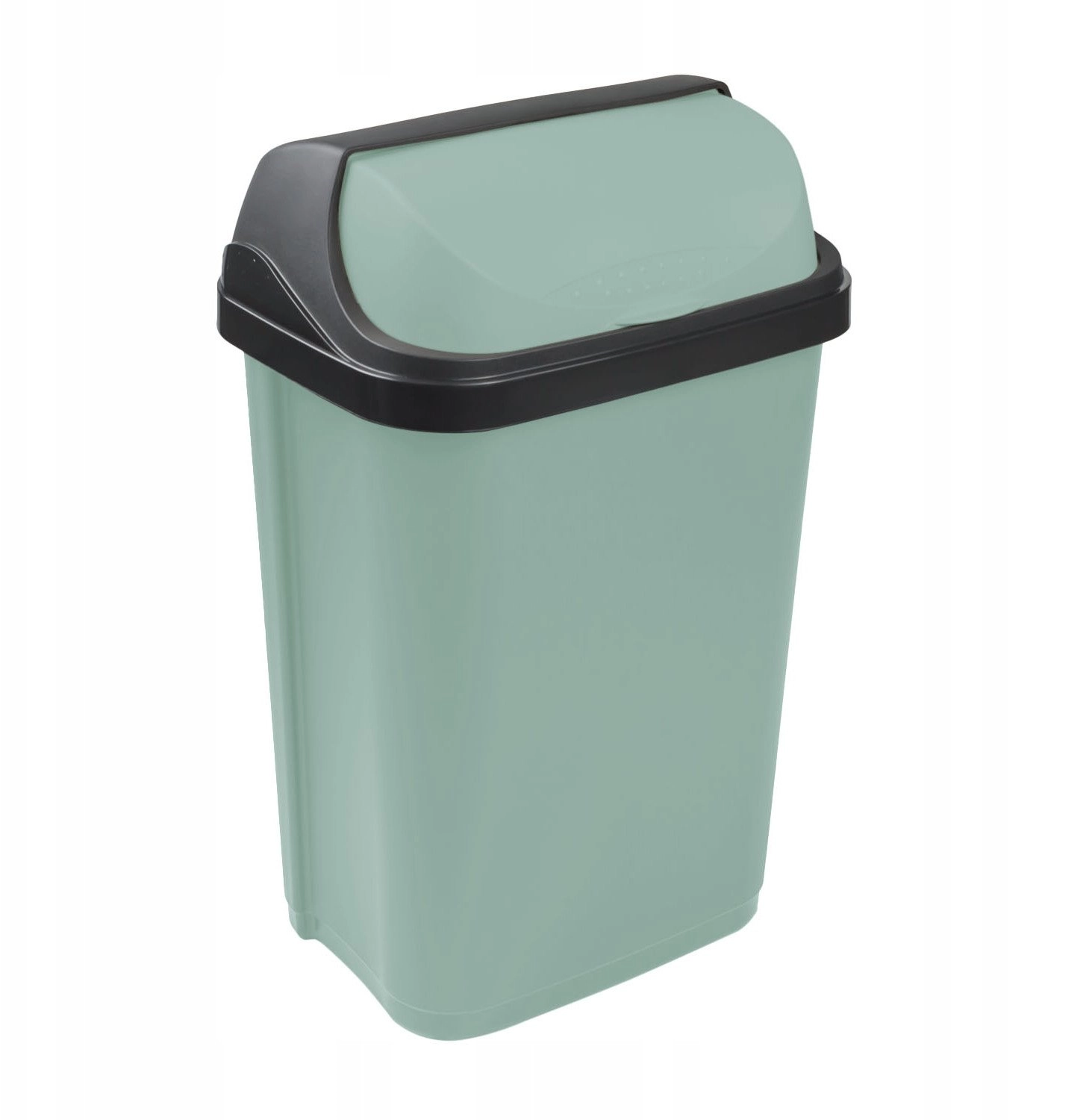 Waste bin with rotating lid 10L
