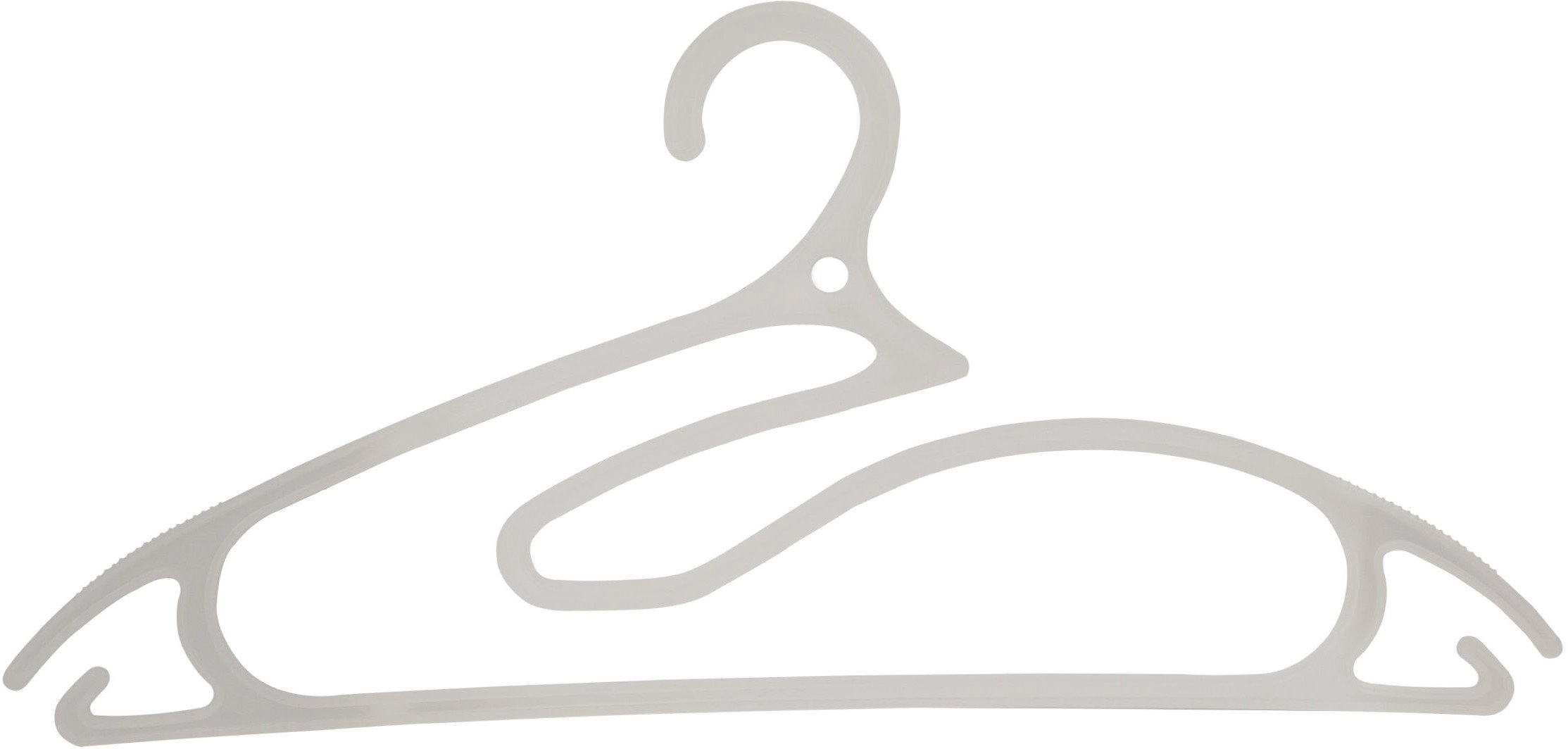 Clothes hangers 5pc. plastic 5in1 Collection