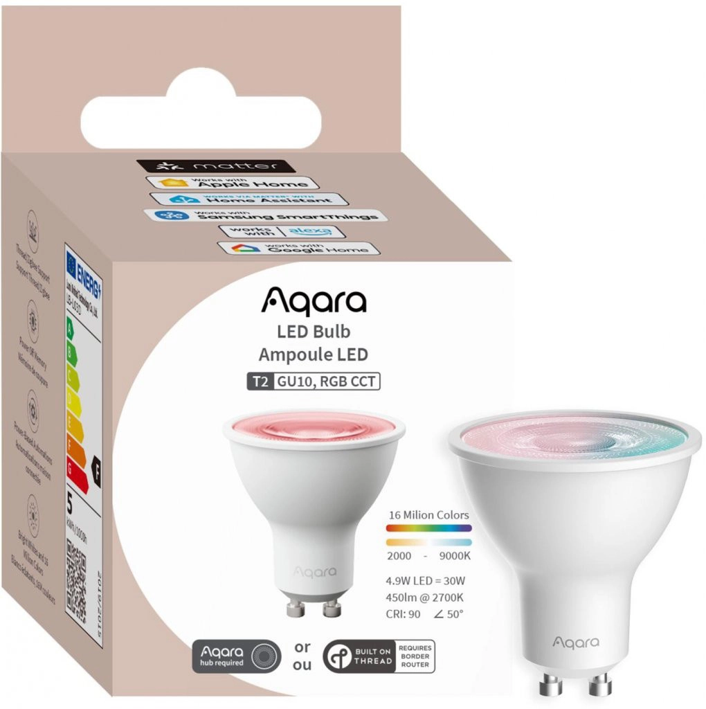 LED Bulb T2 ZigBee GU10 RGB