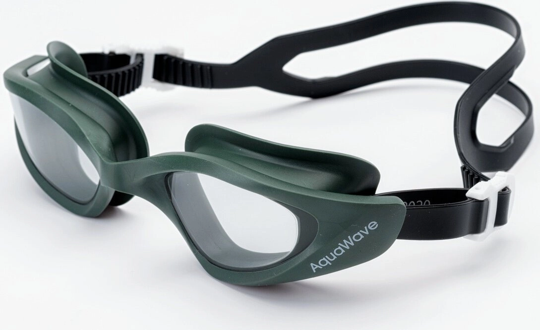 Aquawave Helm swimming goggles green black