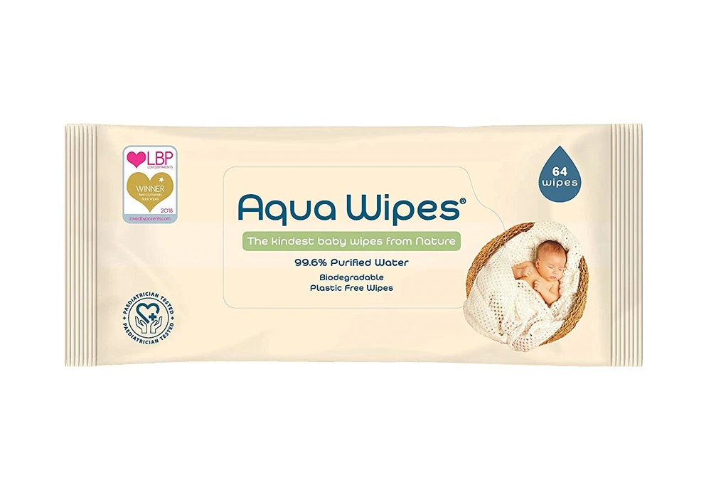 Aqua Water Wipes Aqua Vanduo Wipes