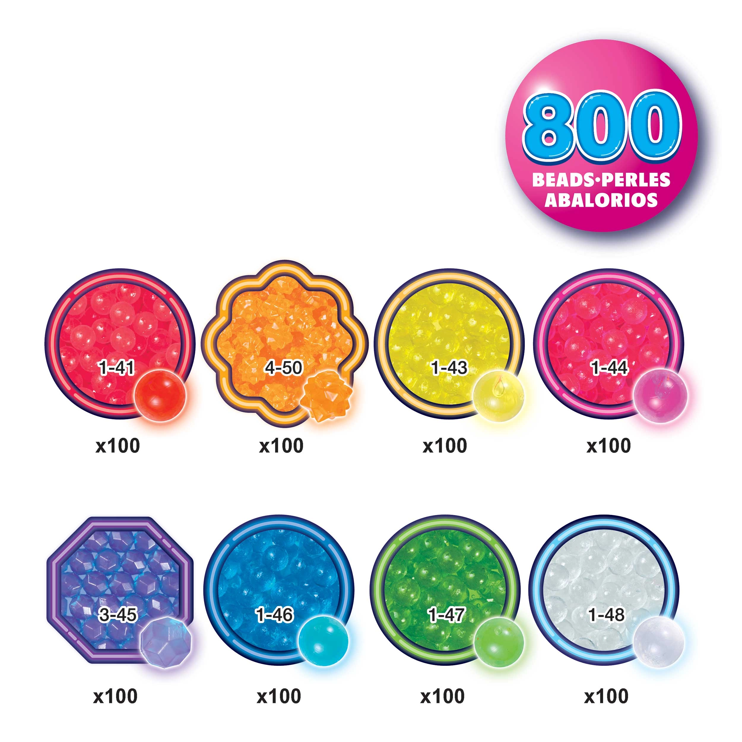 Aquabeads Neon beads 35143 5054131351437