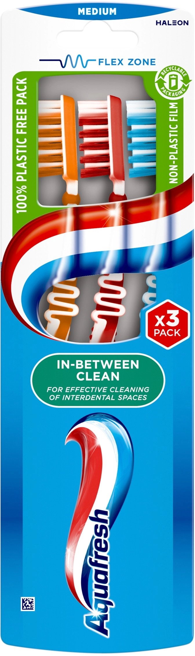 AQUAFRESH Szczoteczka do zębów In-Between Clean