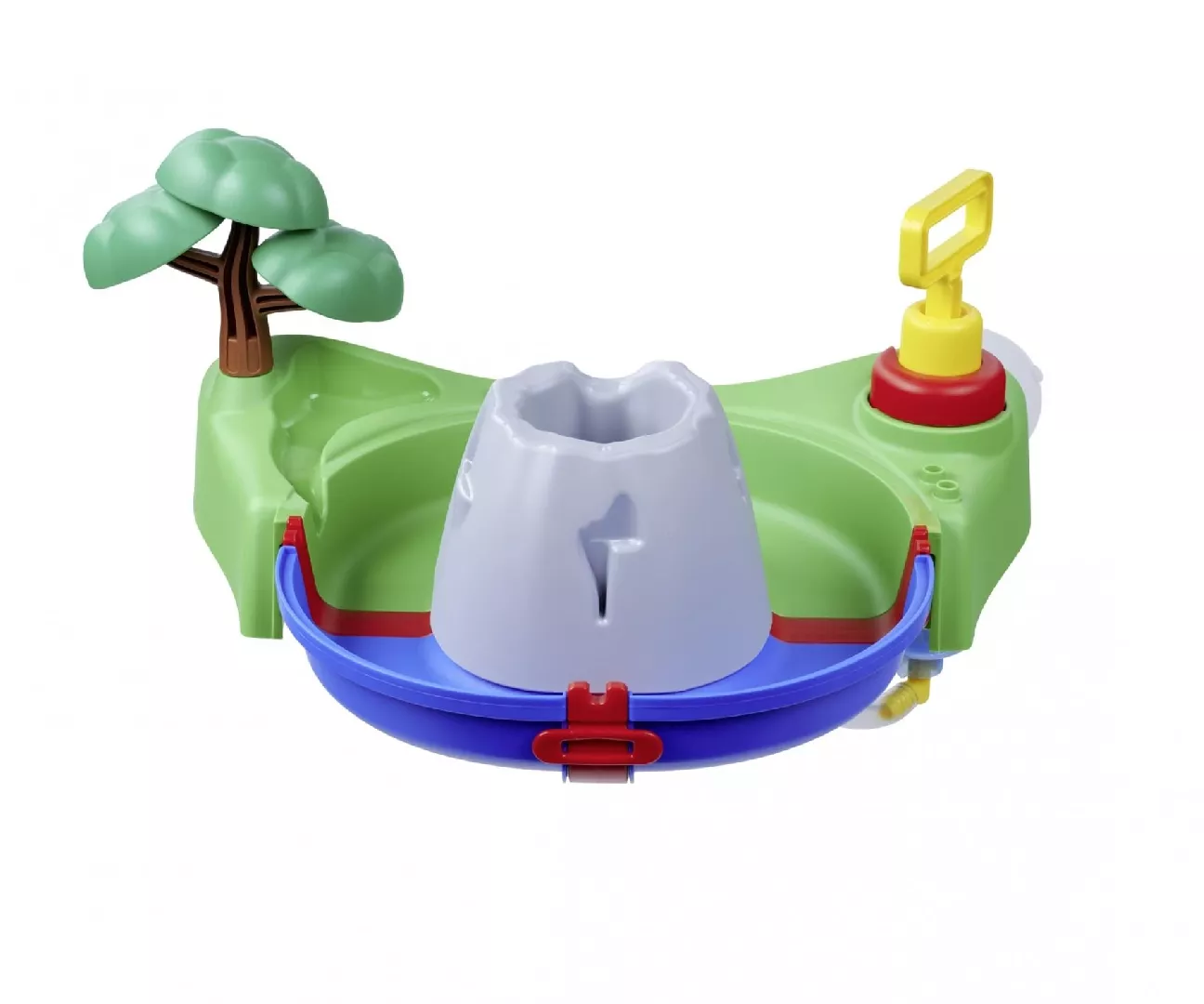 Aquaplay Sploshy Volcano Bath playset Blue