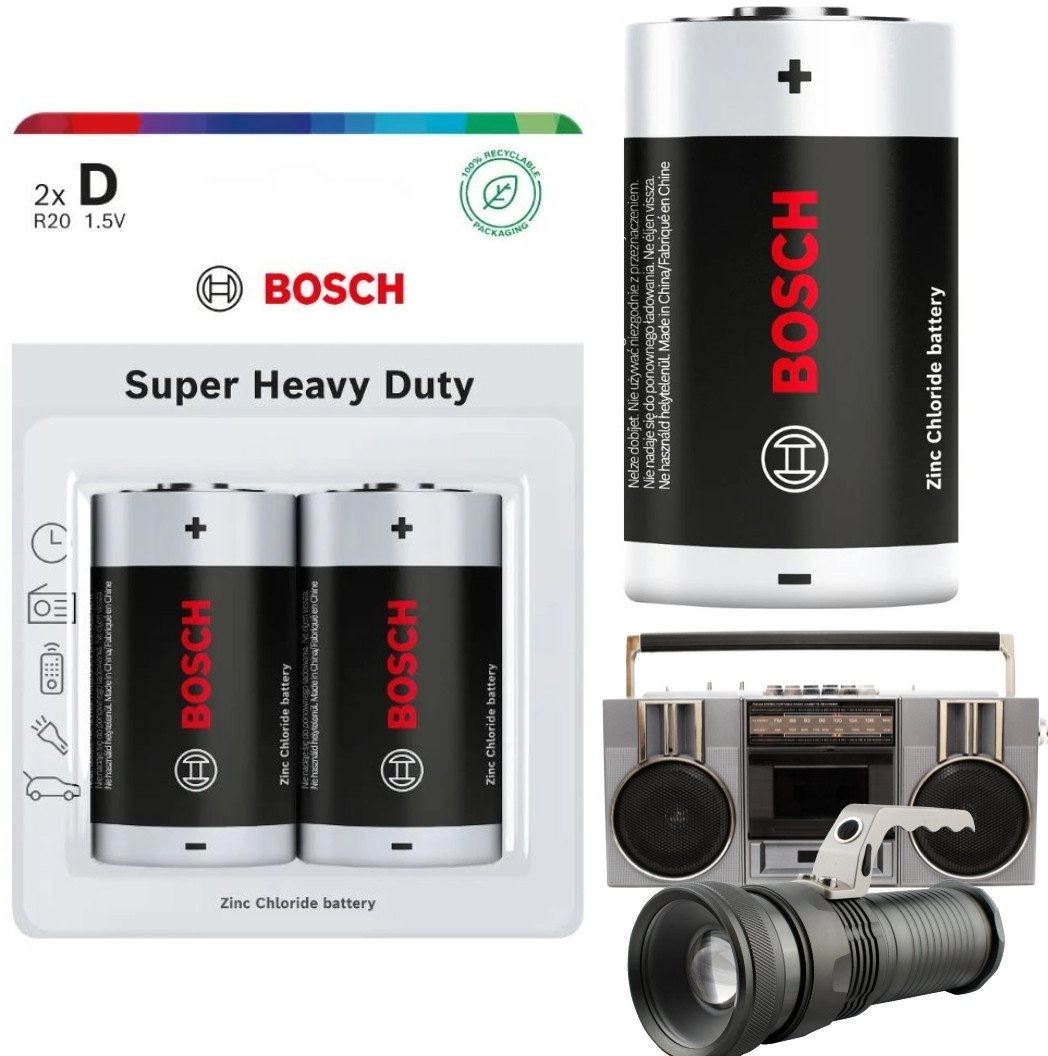 BATERIA BOSCH  2SZT D SUPER HEAVY