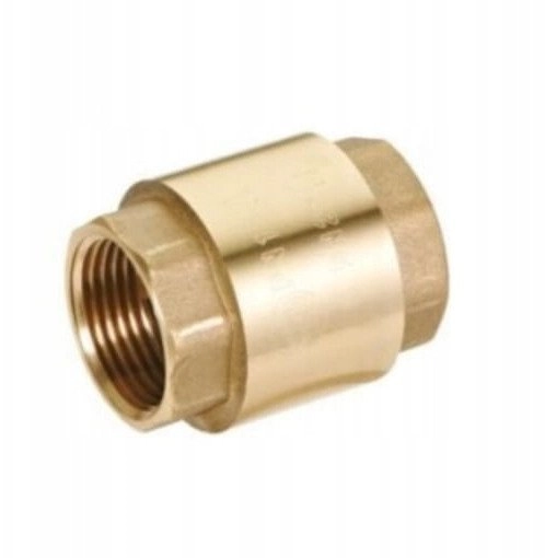 SPRING CHECK VALVE F-F 1/2" METAL