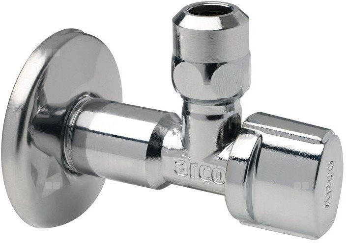 A-80 ANGLE VALVE 1/2X3/8X10 LONG NUT