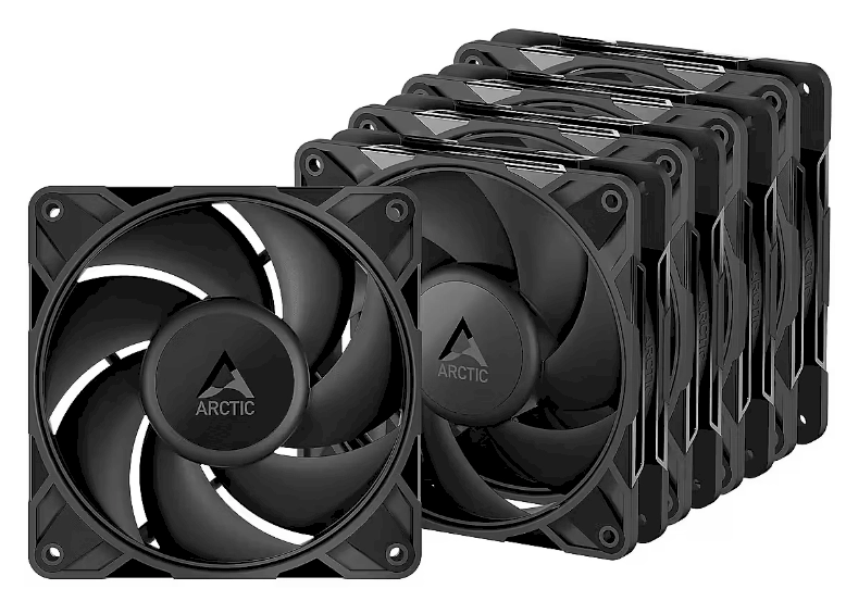 ARCTIC P12 PRO LN schwarz 5er-Pack