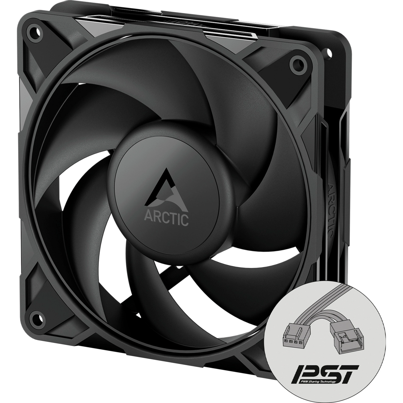 ARCTIC P12 PRO PST LN black