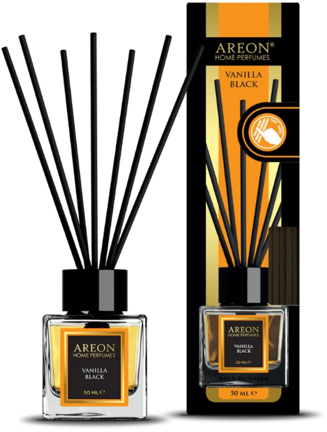 Home fragrance AREON LUX VANILLA BLACK
