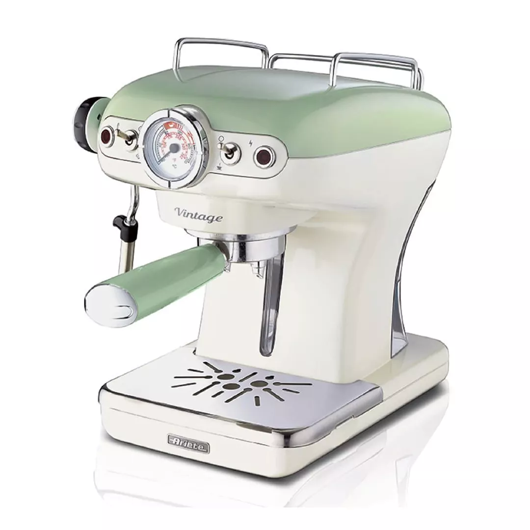 Akcija! Ariete espresso kafijas automāts Vintage, Green