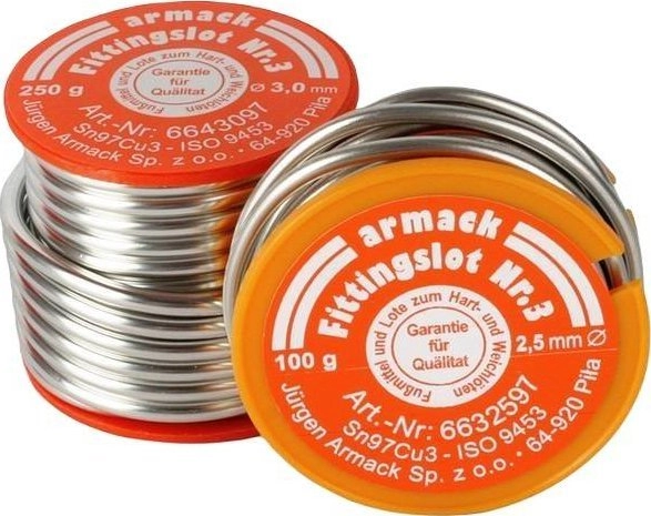 Armac Soft solder no. 3 ARMACK