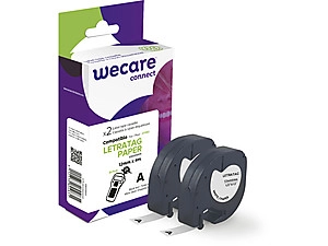 Armor K80006W4 label-making tape Black on
