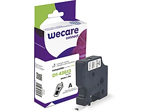 Armor K80011W4 label-making tape Black on