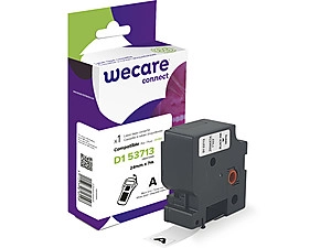 Armor K80013W4 label-making tape Black on