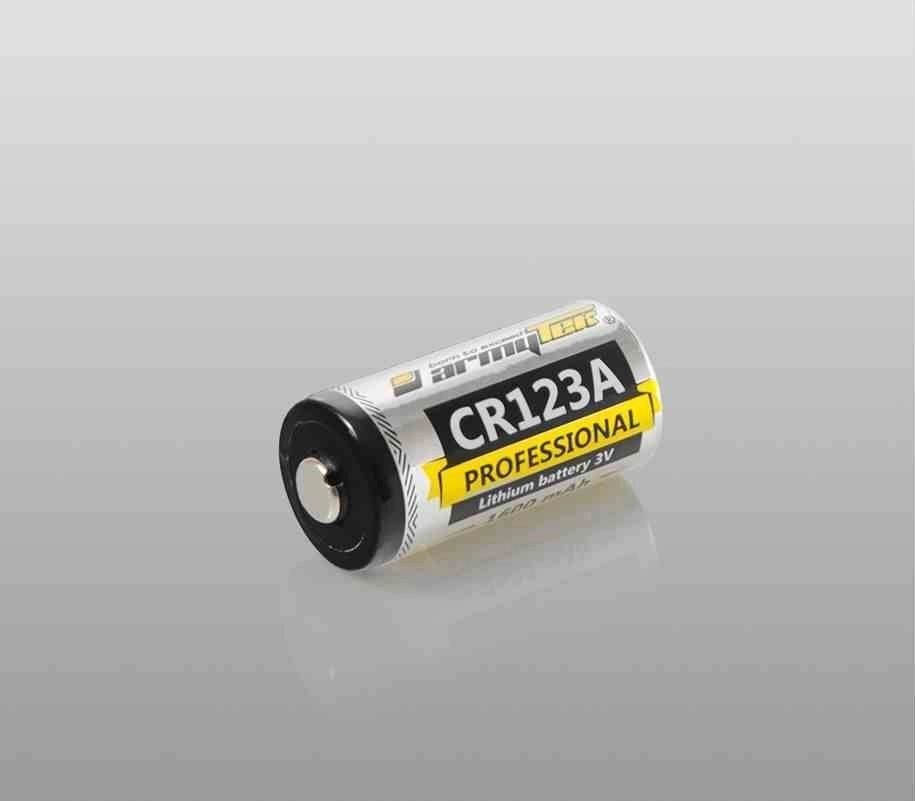Armytek CR123A 1600 mAh lithium battery