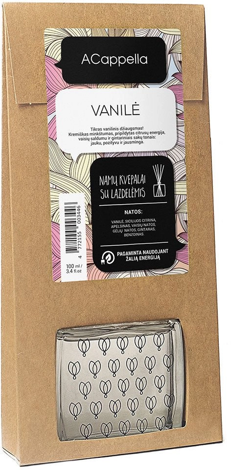 Home fragrance with sticks ACappella Vanilla