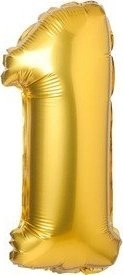 Arpex BALON FOLIOWY XXL CYFRA 1