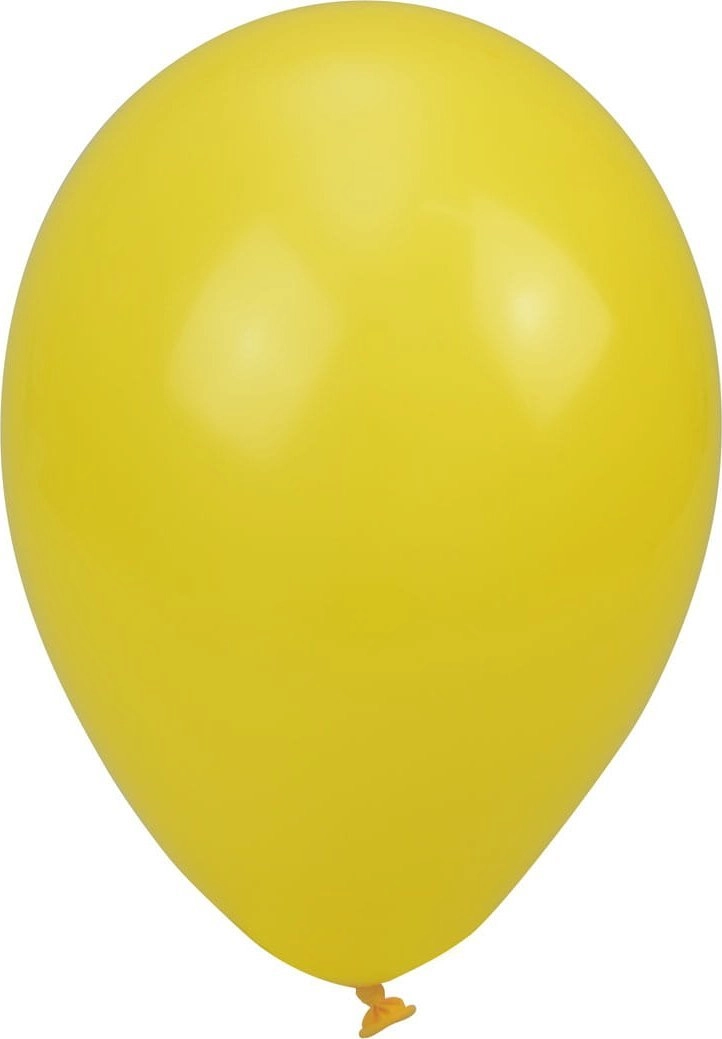 Arpex Pastel single-color yellow balloons 24cm