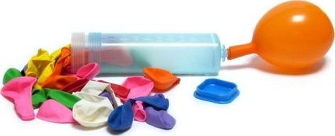 Balloons with pump  25 pieces (K994)