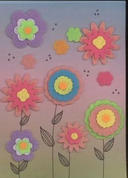 Easter felt stickers WN1847 ARPE2193 5907667201847