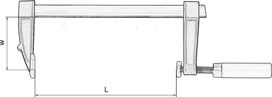 Art-Pol ARTPOL CARPENT CLAMP 50 x