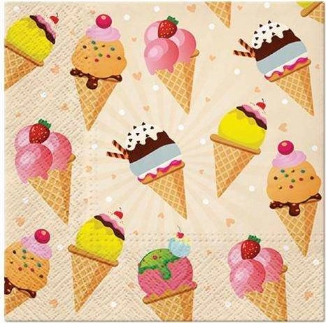 Art-Pol Pl Ice Cream napkins 498927