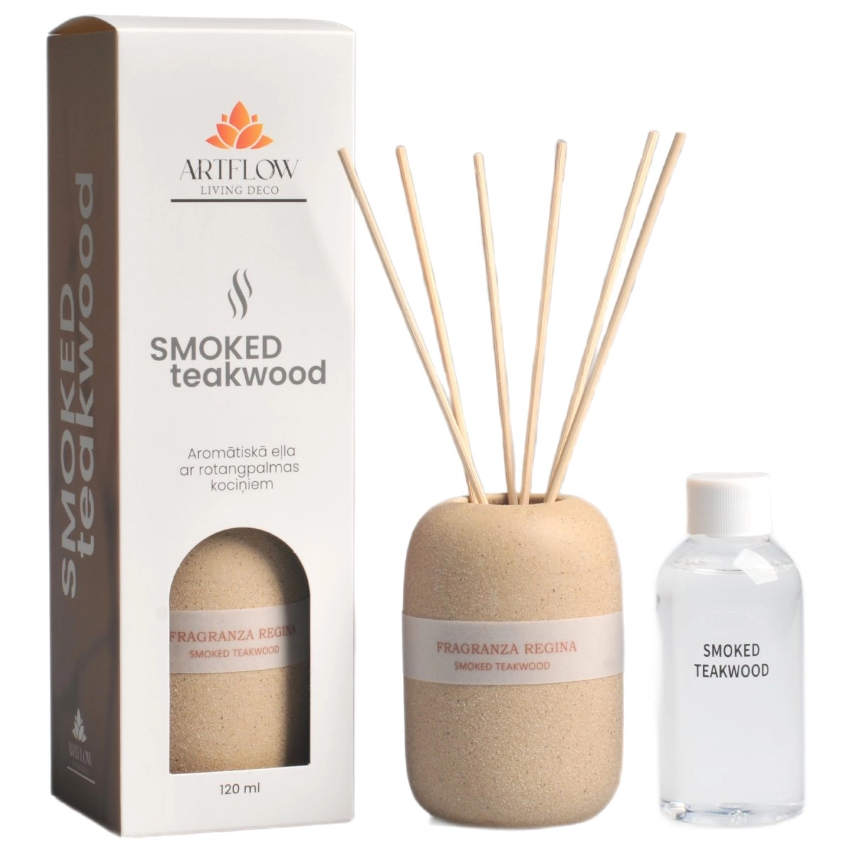 Aromātiskā eļļa SMOKED TEAKWOOD 120ml 9136287