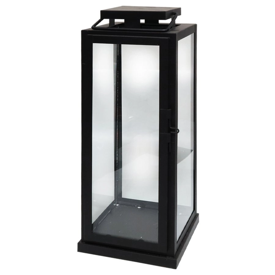 Lantern Tower 15x15x37cm  black 9149256 4750959149256