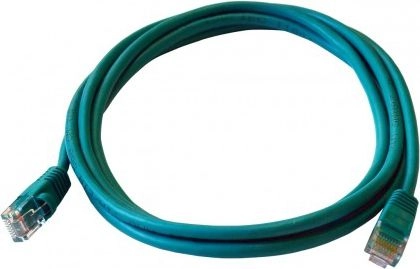 Art Patch cord 3m zielony UTP