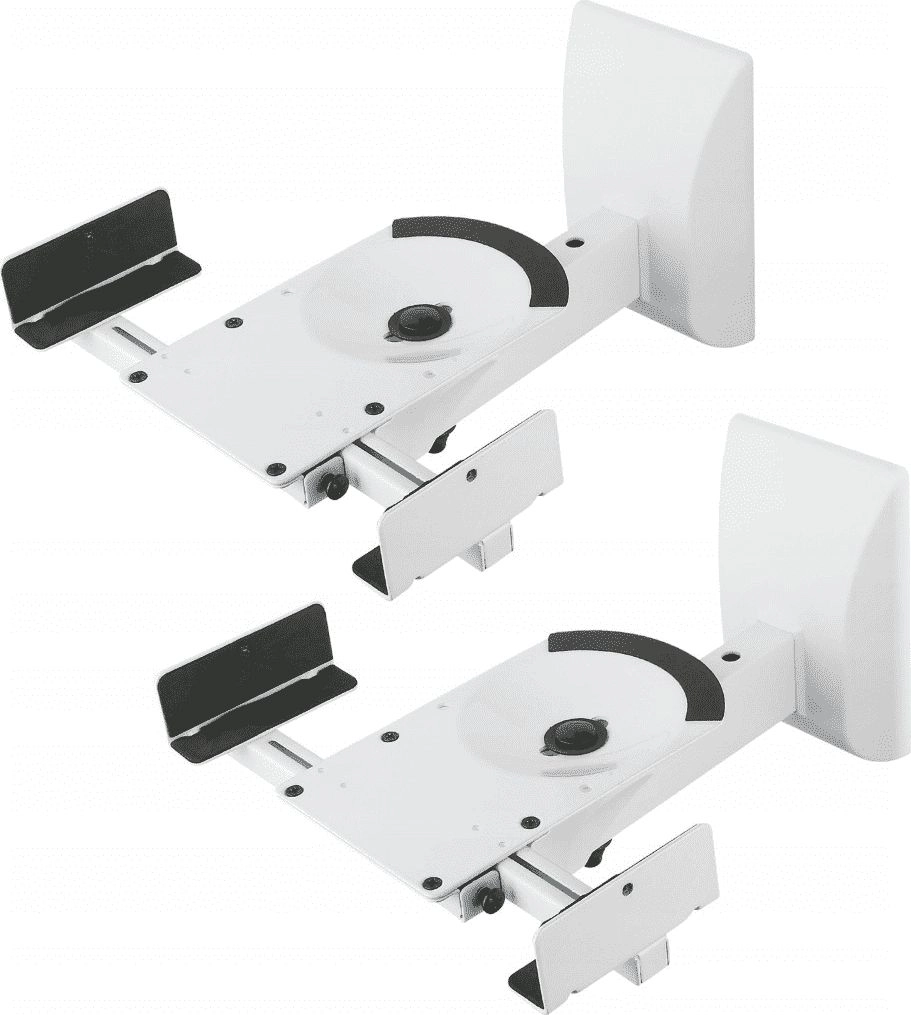 Art Speaker clamps  white  2 pcs