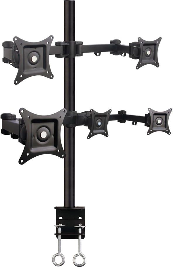 Art Desk holder for 5 monitors