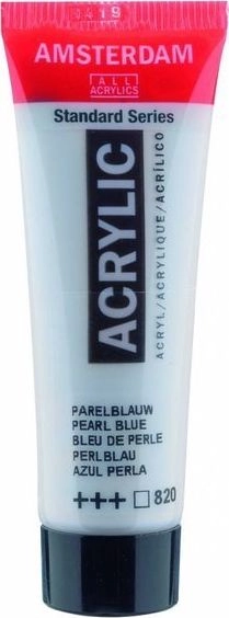 AMSTERDAM AAC 120ML PEARL BLUE Tube