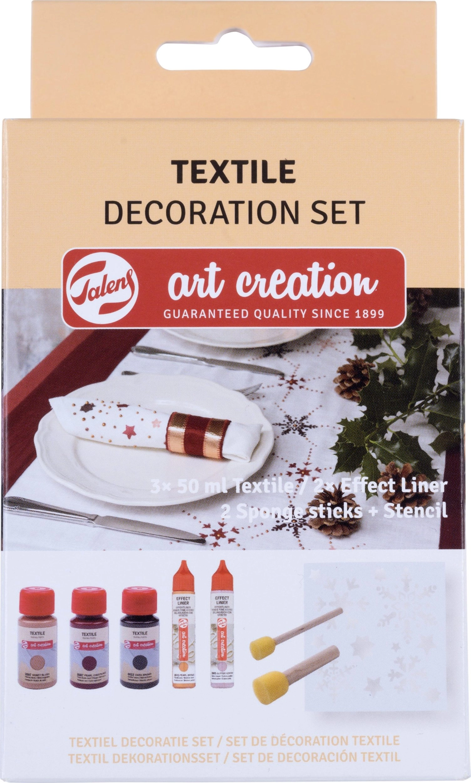 Artequipment Talens Art Creation Textile Decoration