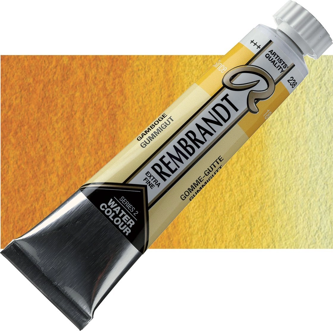 Rembrandt Watercolour Tube Gamboge 238 ROY-05042380