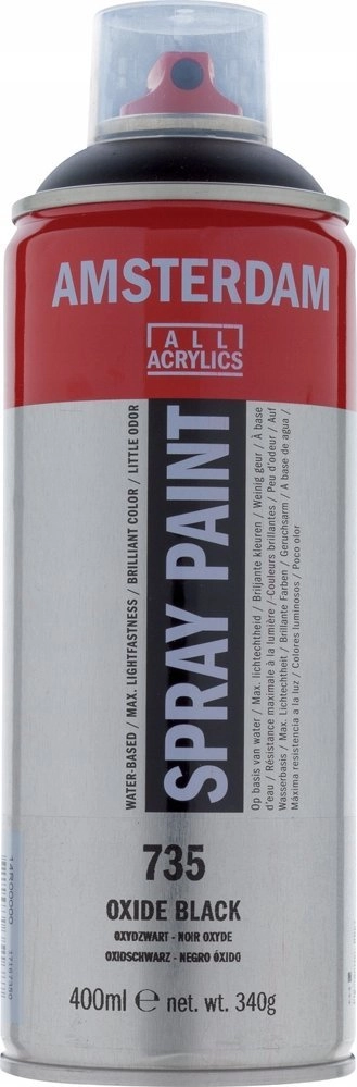 Amsterdam Spray Paint Oxide Black 735