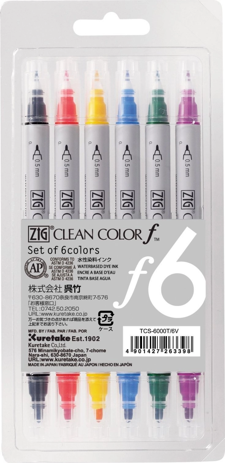ZIG Clean Color f - Set