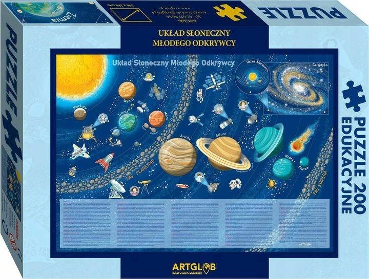 Artglob Puzzle 200 - Solar System