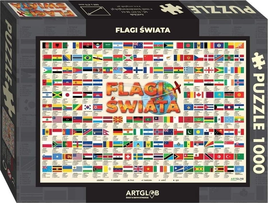 Artglob Puzzle Flags of the world