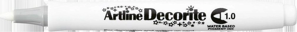 Decorite permanent marker white ARTLINE 12549532