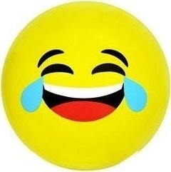 Artyk PVC Ball 23cm Yellow Smiley