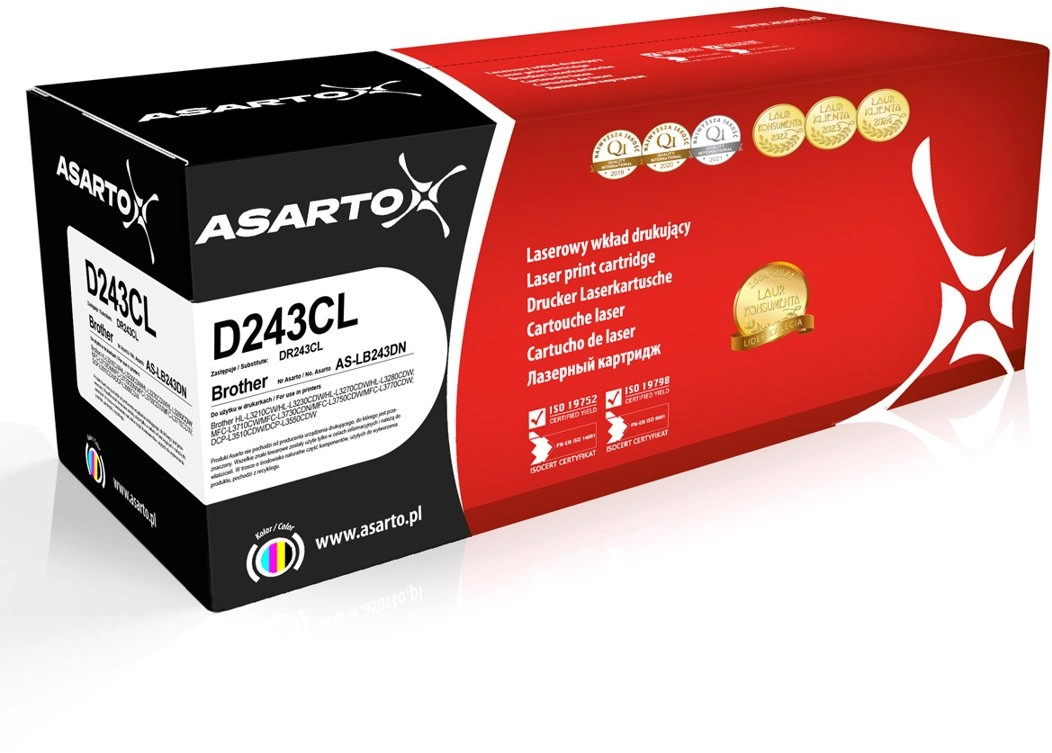 Asarto Drum for Brother D243CL  DR243CL