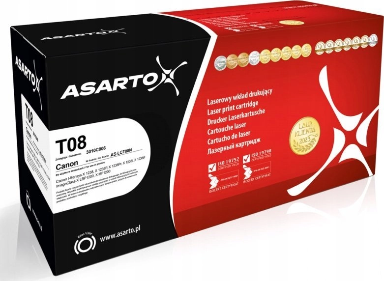 Toner Asarto Toner Asarto do Canon