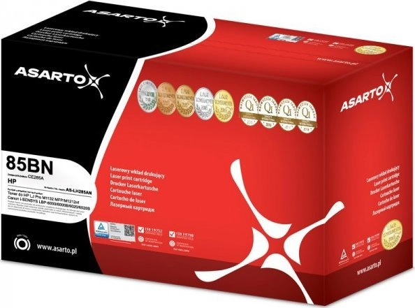 Toner Asarto Black Zamiennik 85A (AS-LH285AN)
