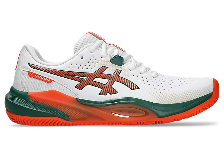 ASICS Gel-Challenger 15 padela shoes White/Orange