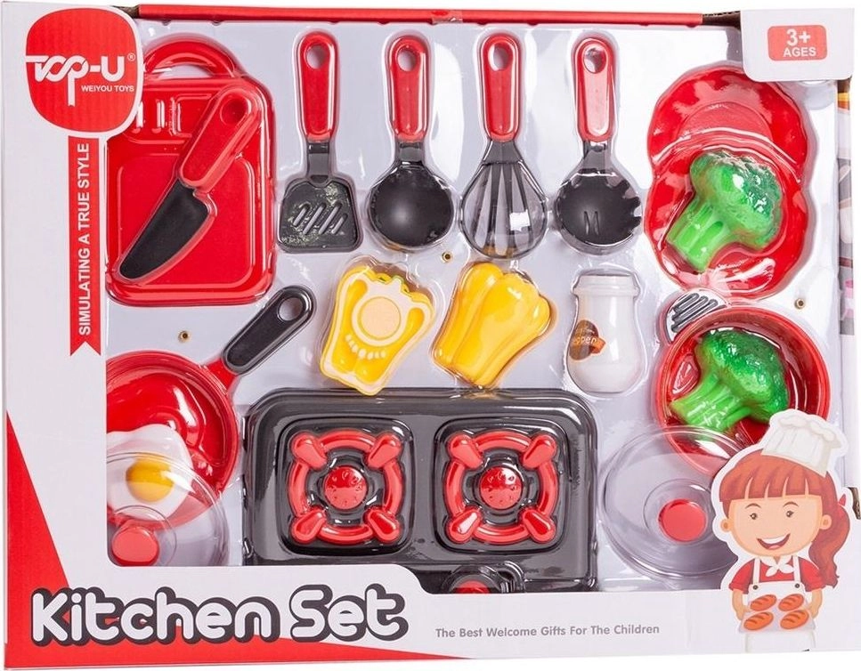 Kitchen set Stove with ASKATO accessories