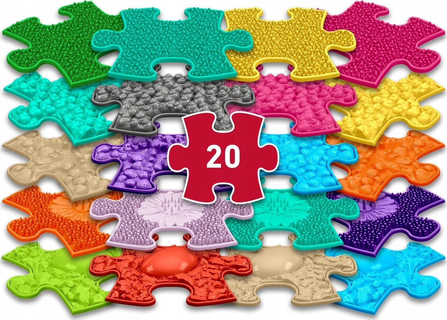 Orthopedic Sensory Mat Set 20in1 Mini