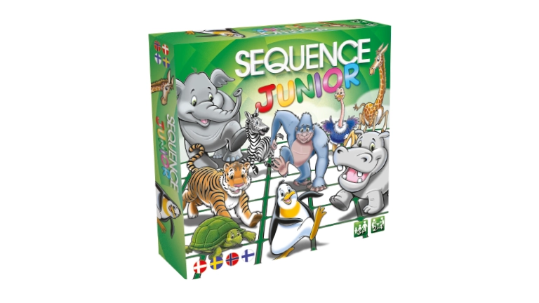 Asmodee GOL8004 board/card game Sequence Junior
